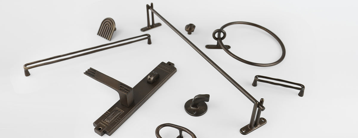 Bronze finish collection Mi&Gei hardware Studio