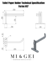 Technical Specification Of Toilet Paper Roll Holder