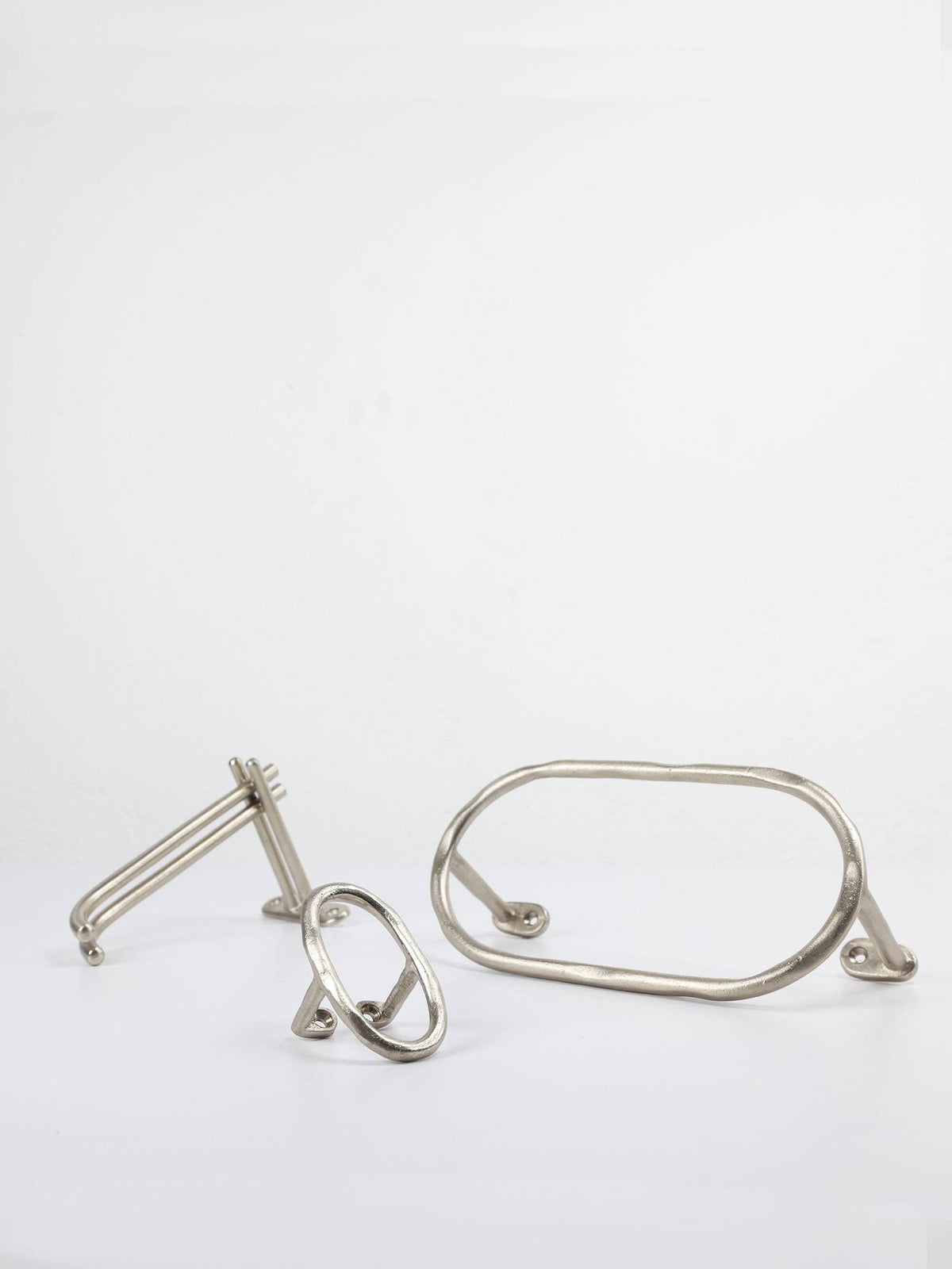 The Radiant Restroom Set in Nickel finish | Mi&Gei