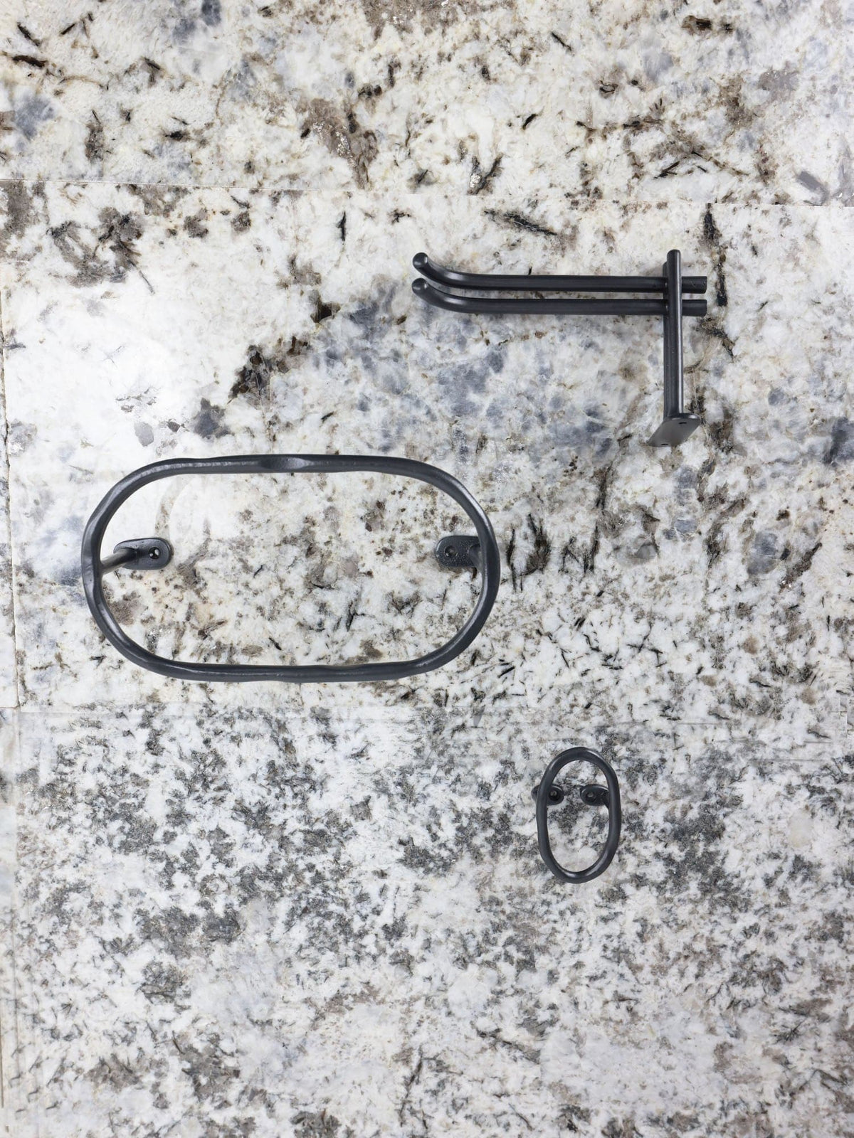 The Bath Elegance Trio in Carbon Black finish | Mi&Gei