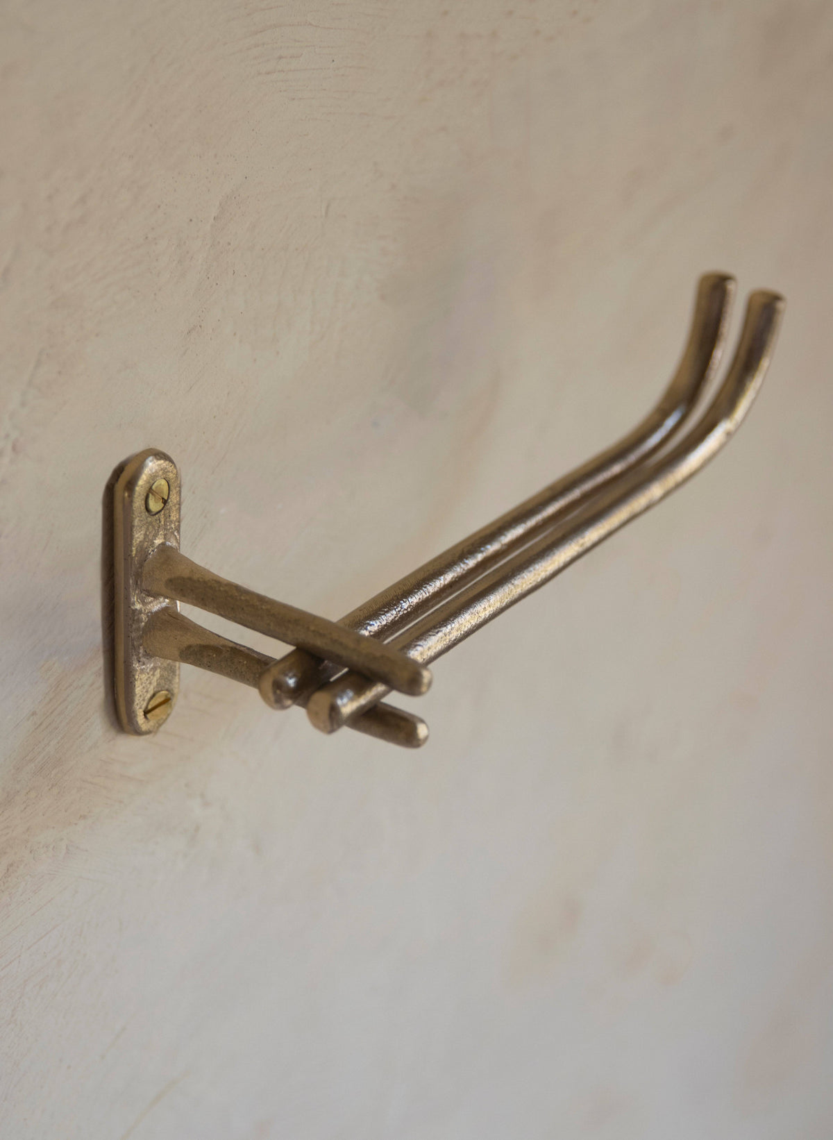 TOILET PAPER ROLL HOLDER Forme N°17 in Brass finish | Mi&Gei