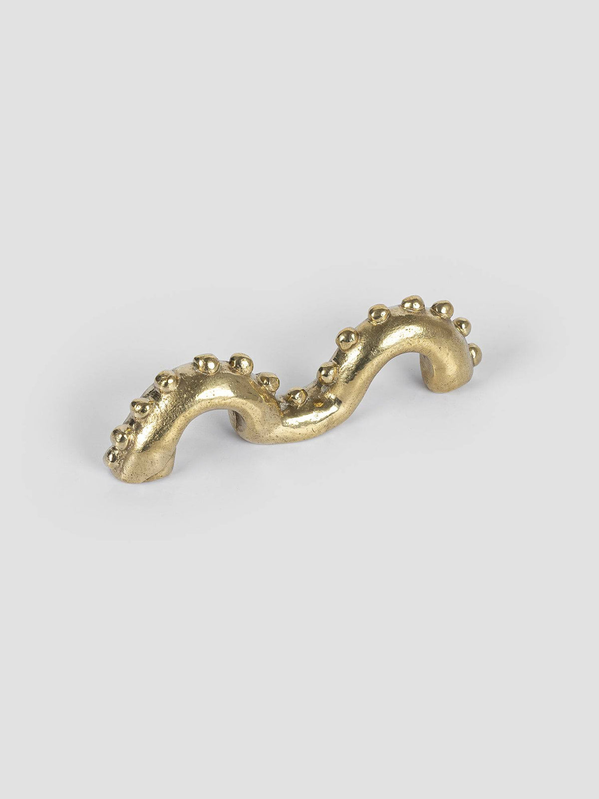 CABINET PULL MEDIUM N°38 - Centers 3.4″ in Brass finish | Mi&Gei