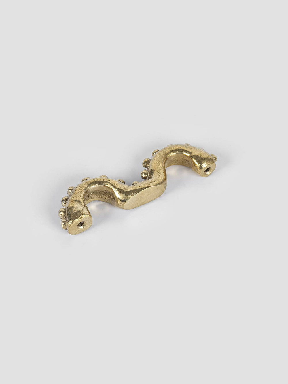CABINET PULL MEDIUM N°38 - Centers 3.4″ in Brass finish | Mi&Gei