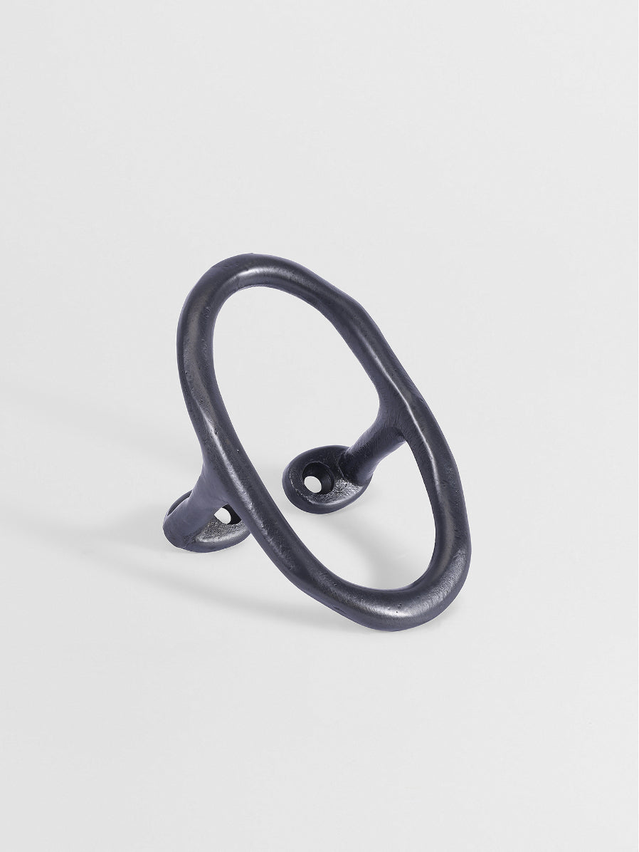 JEWELRY RING WALL HOOK Forme N°07 in Carbon Black finish | Mi&Gei
