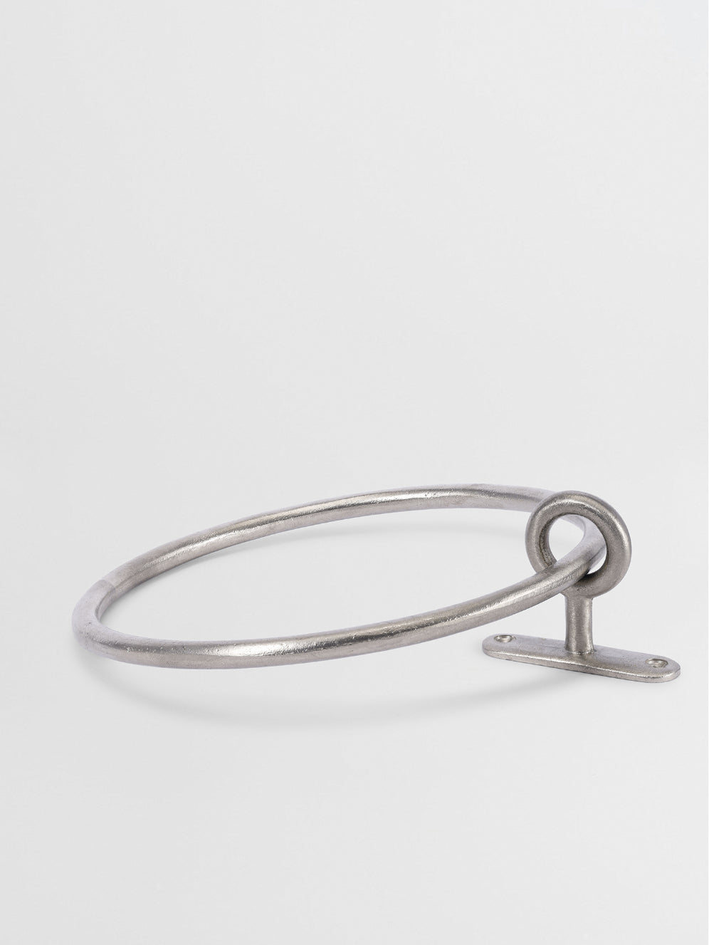 Luxury TOWEL HANGER Forme N°13 in Nickel finish | Mi&Gei Hardware Design Studio | Solid Brass