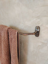 luxury bar towel hanger bronze finish