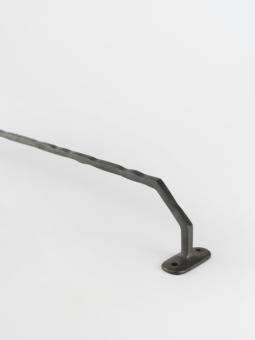 luxury bar towel hanger carbon black finish