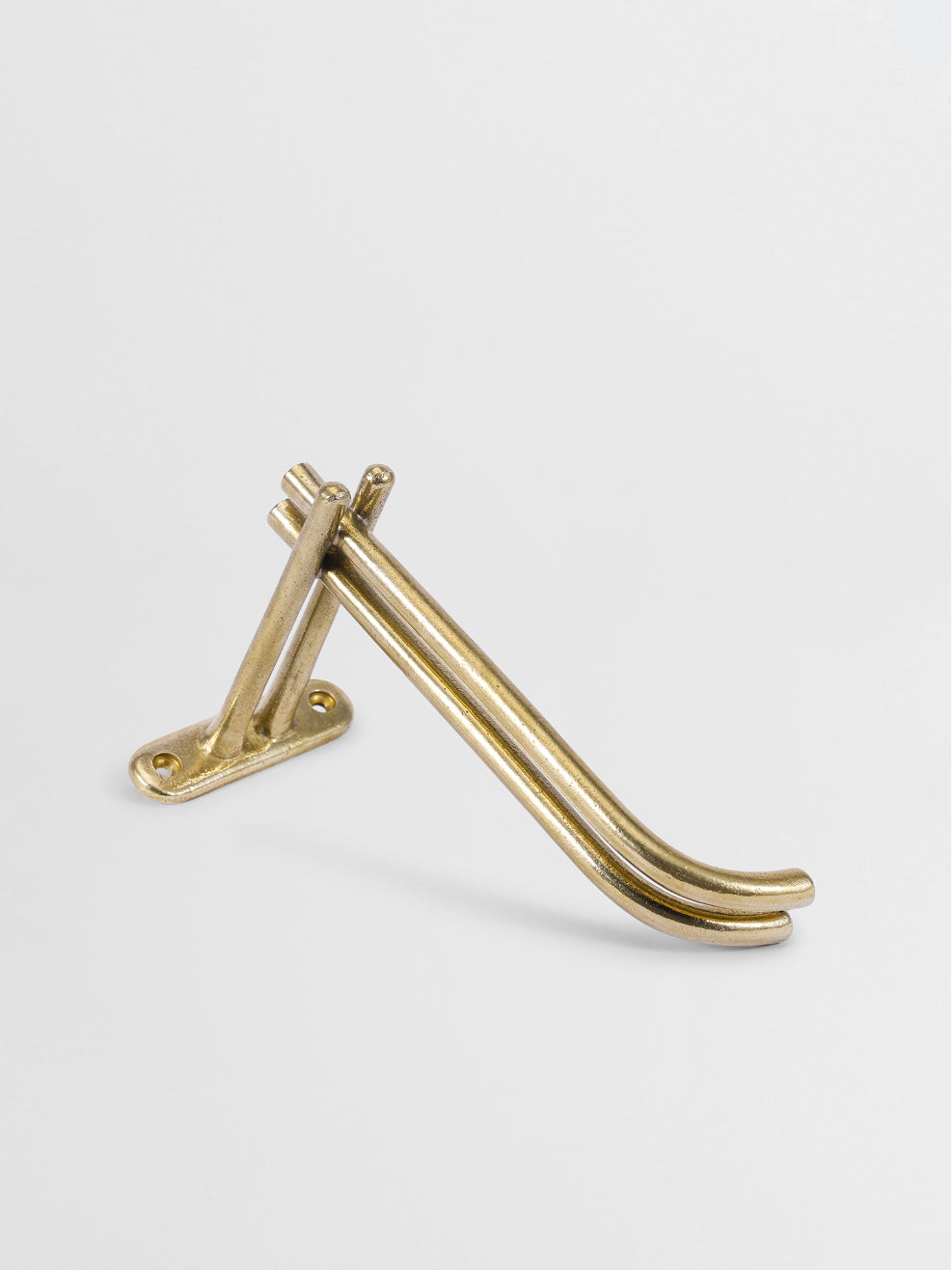 TOILET PAPER ROLL HOLDER Forme N°17 in Brass finish | Mi&Gei