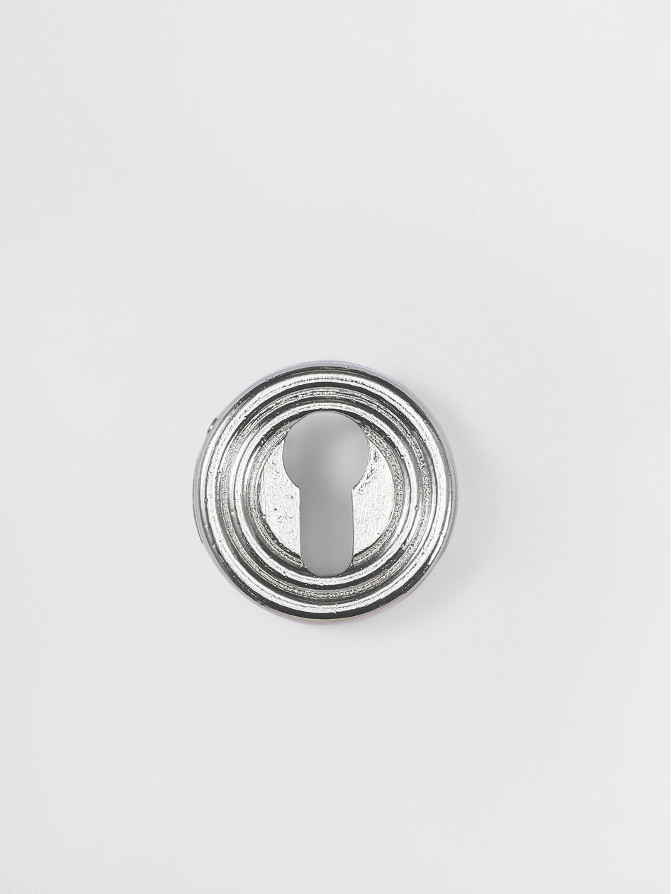 KEY ESCUTCHEON Y Forme N18- Euro Cylinder in Nickel finish | Mi&Gei