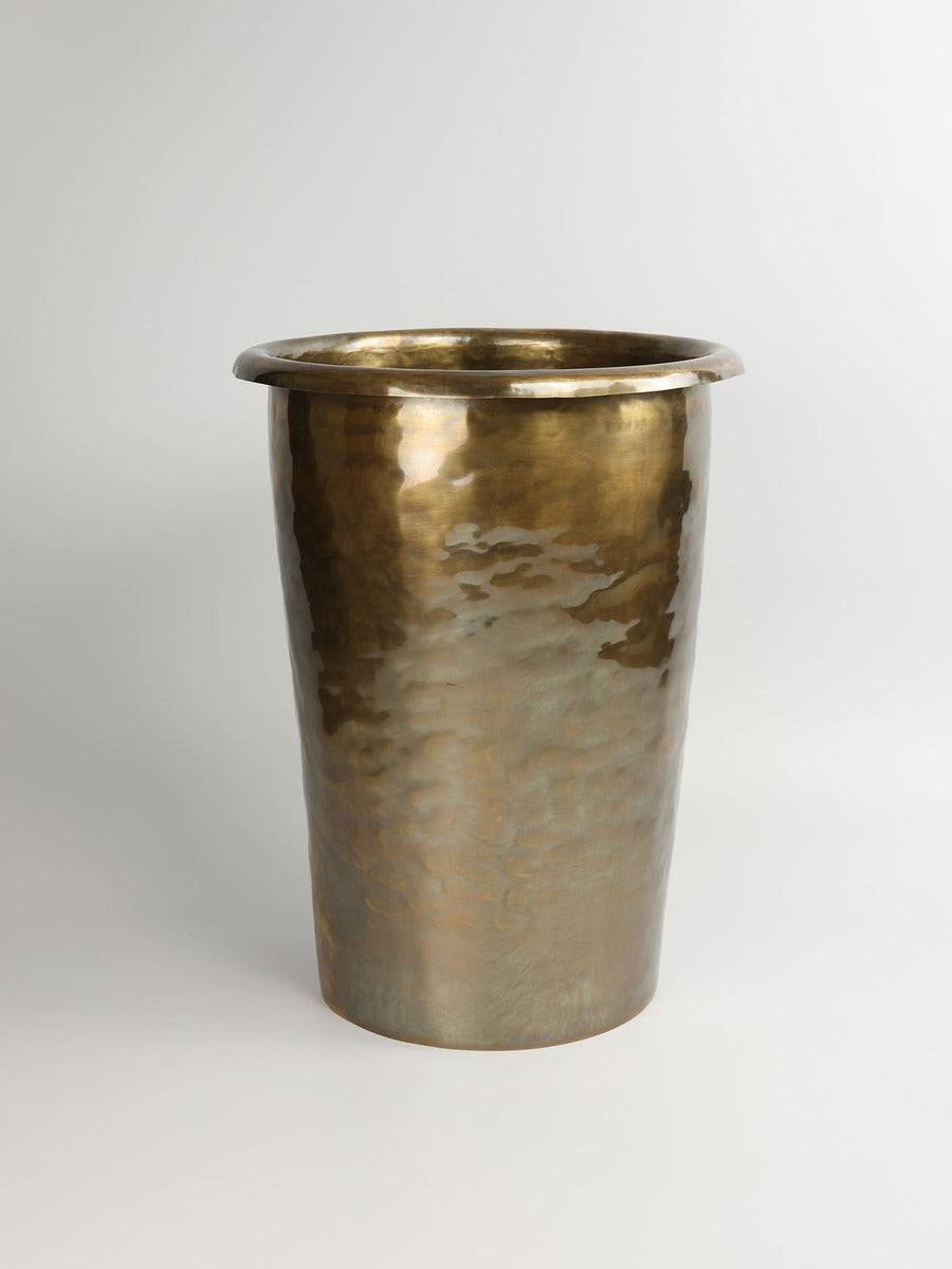 Waste Basket Bronze Finish