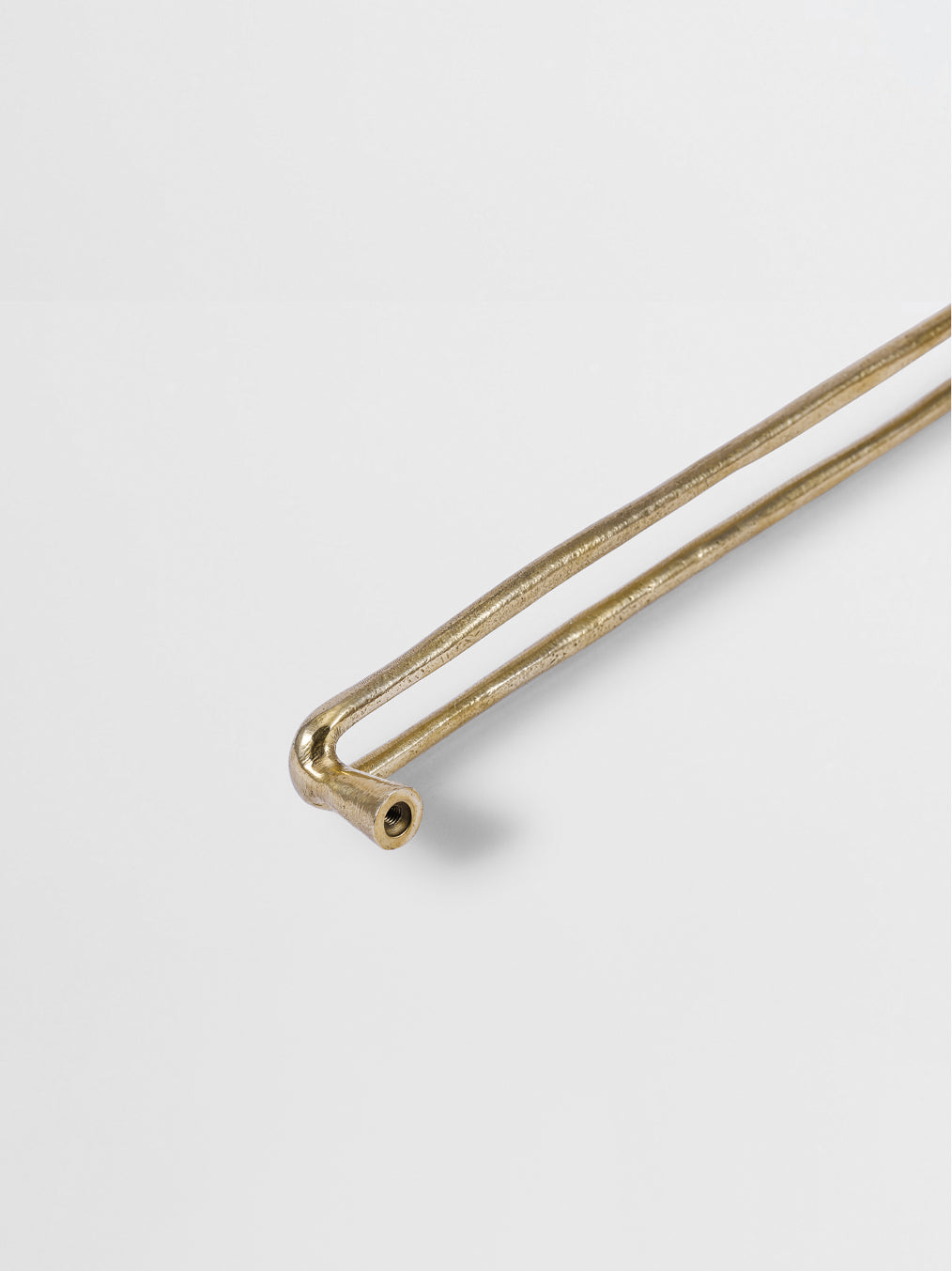 CABINET HANDLES Forme N°23 - Centers 12.4″ in Brass finish | Mi&Gei
