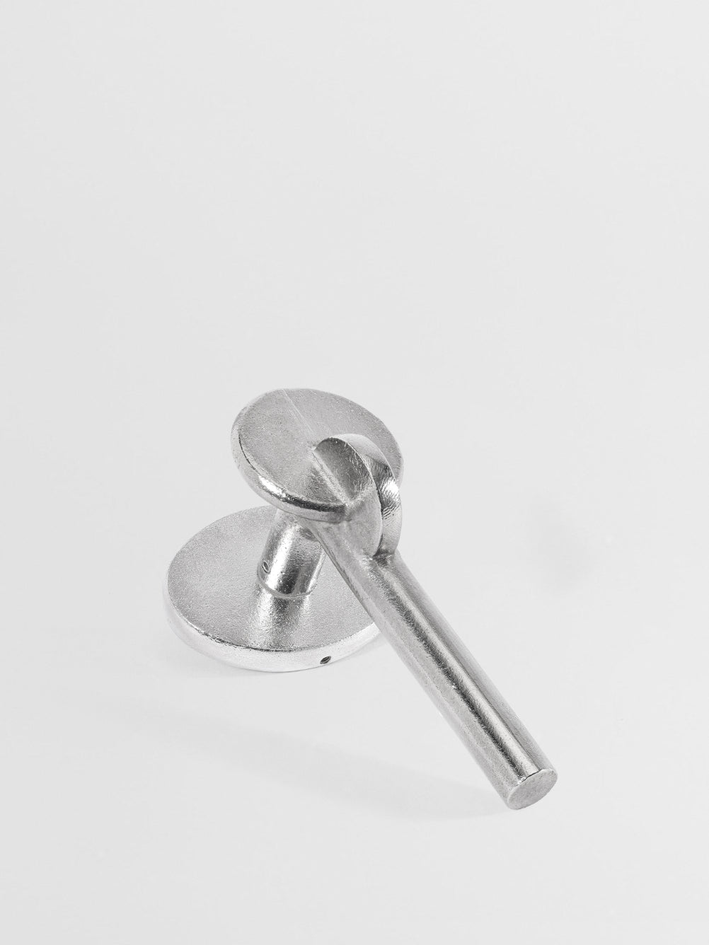 Dummy Door Handle Forme N°26 in Nickel finish | Mi&Gei