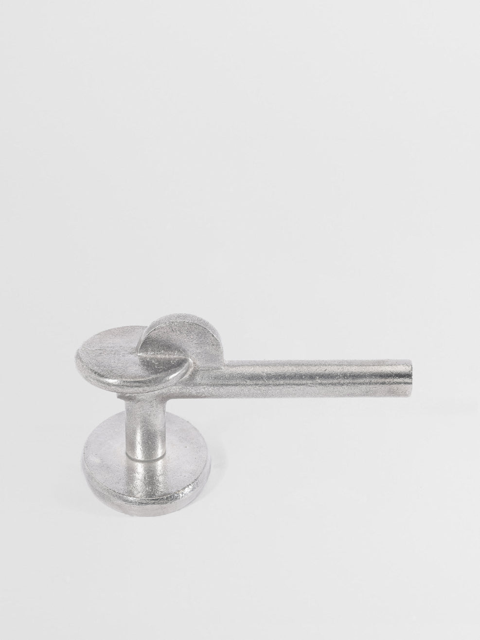 Dummy Door Handle Forme N°26 in Nickel finish | Mi&Gei