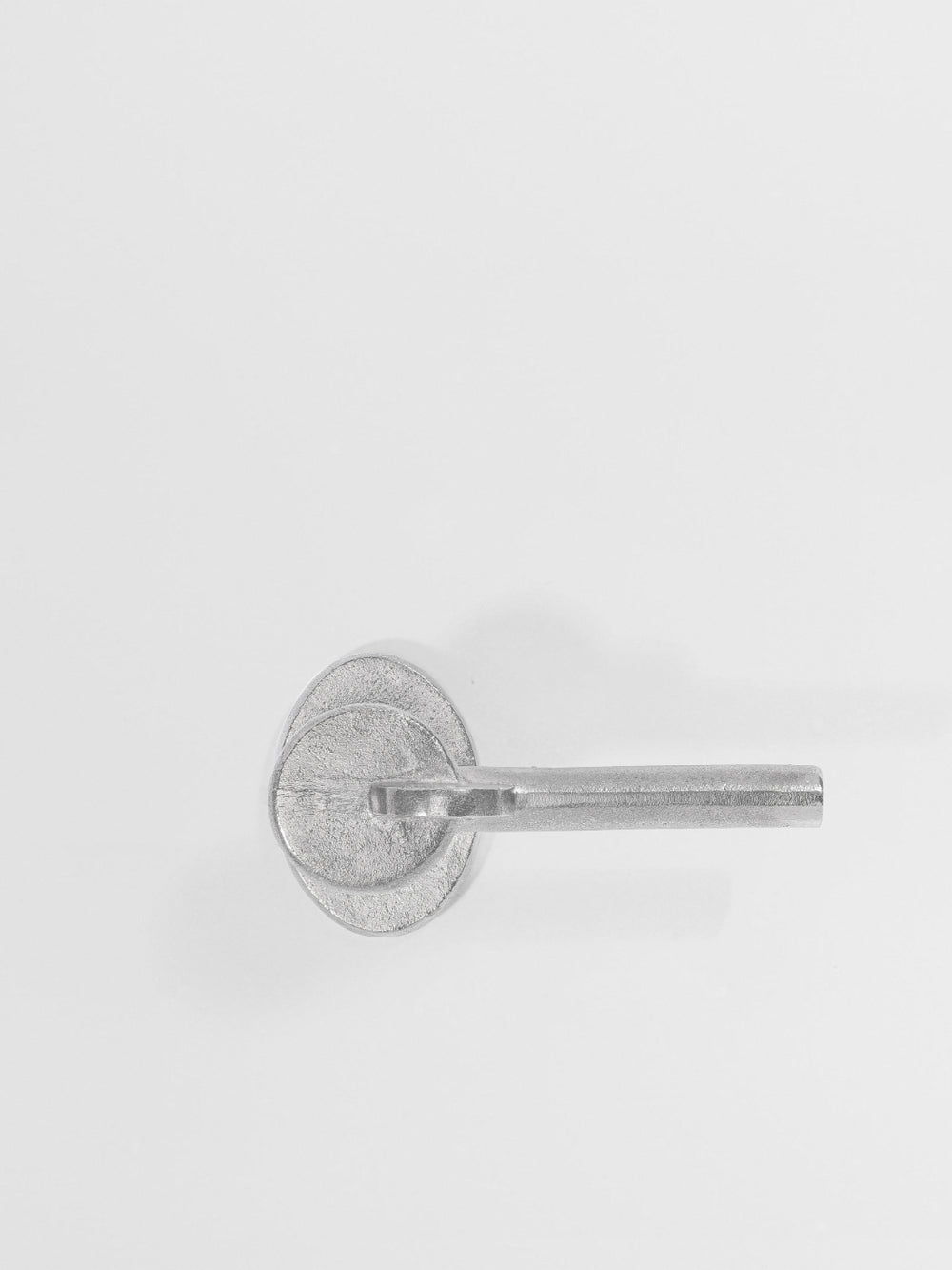 Dummy Door Handle Forme N°26 in Nickel finish | Mi&Gei