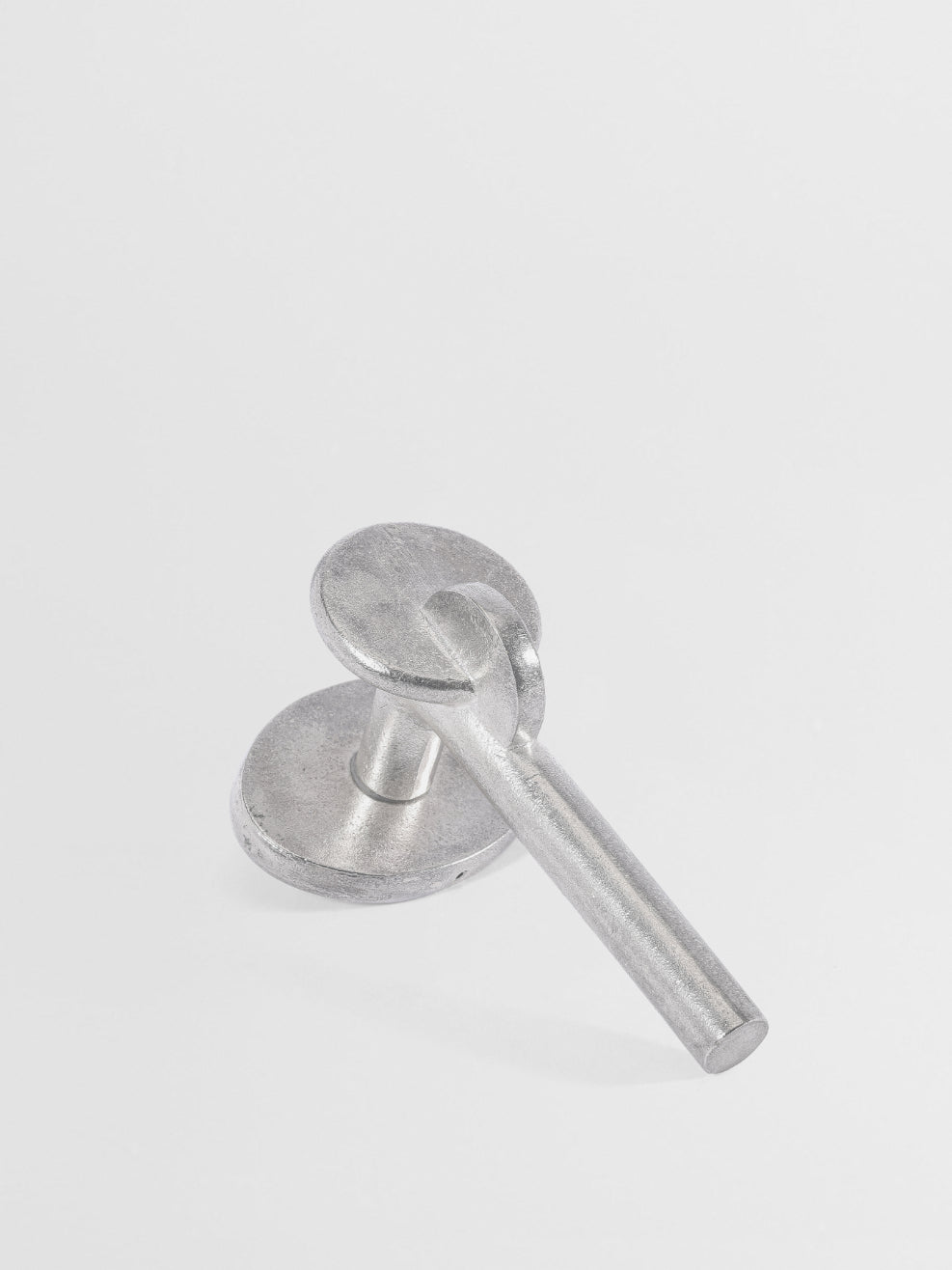Dummy Door Handle Forme N°26 in Nickel finish | Mi&Gei