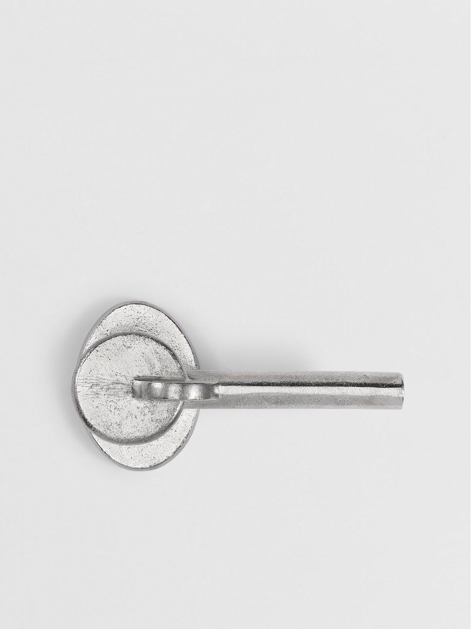 Dummy Door Handle Forme N°26 in Nickel finish | Mi&Gei