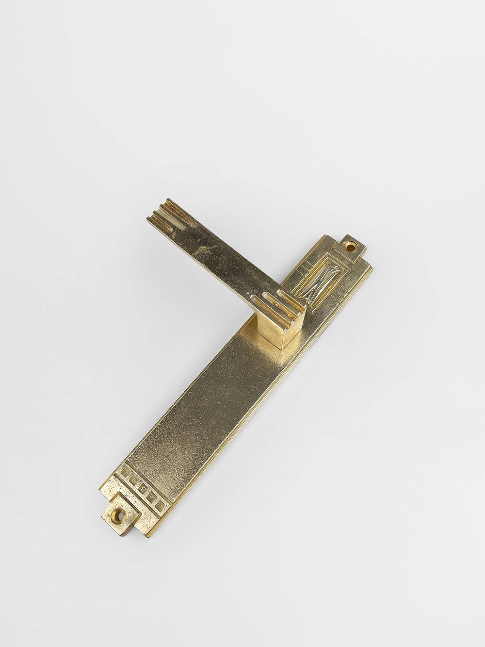 Dummy Door Handle Forme N°27 in Brass finish | Mi&Gei