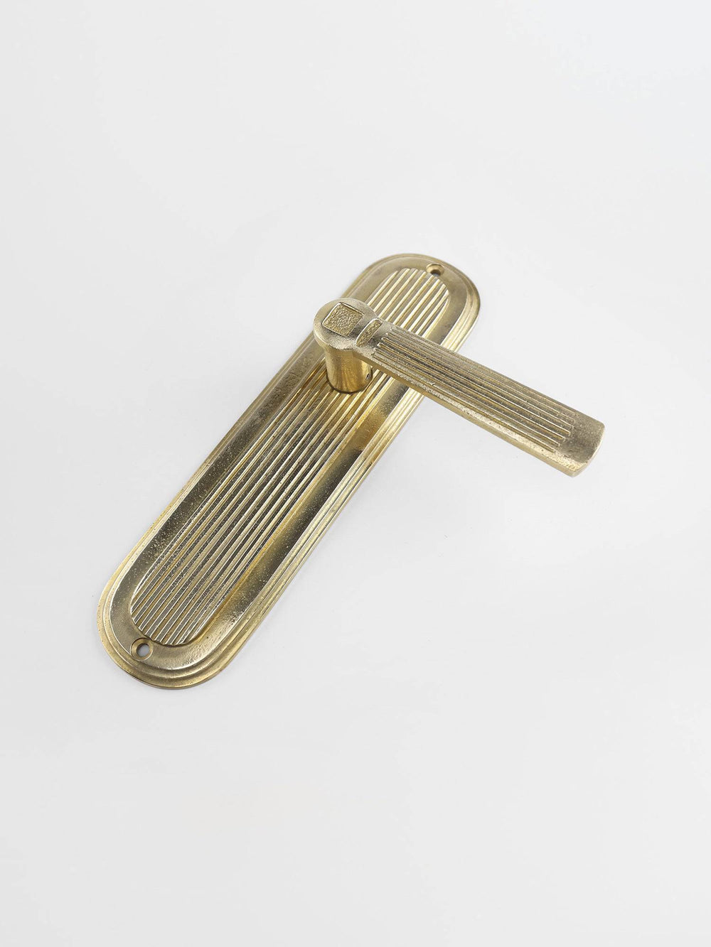 Brass dummy door handle