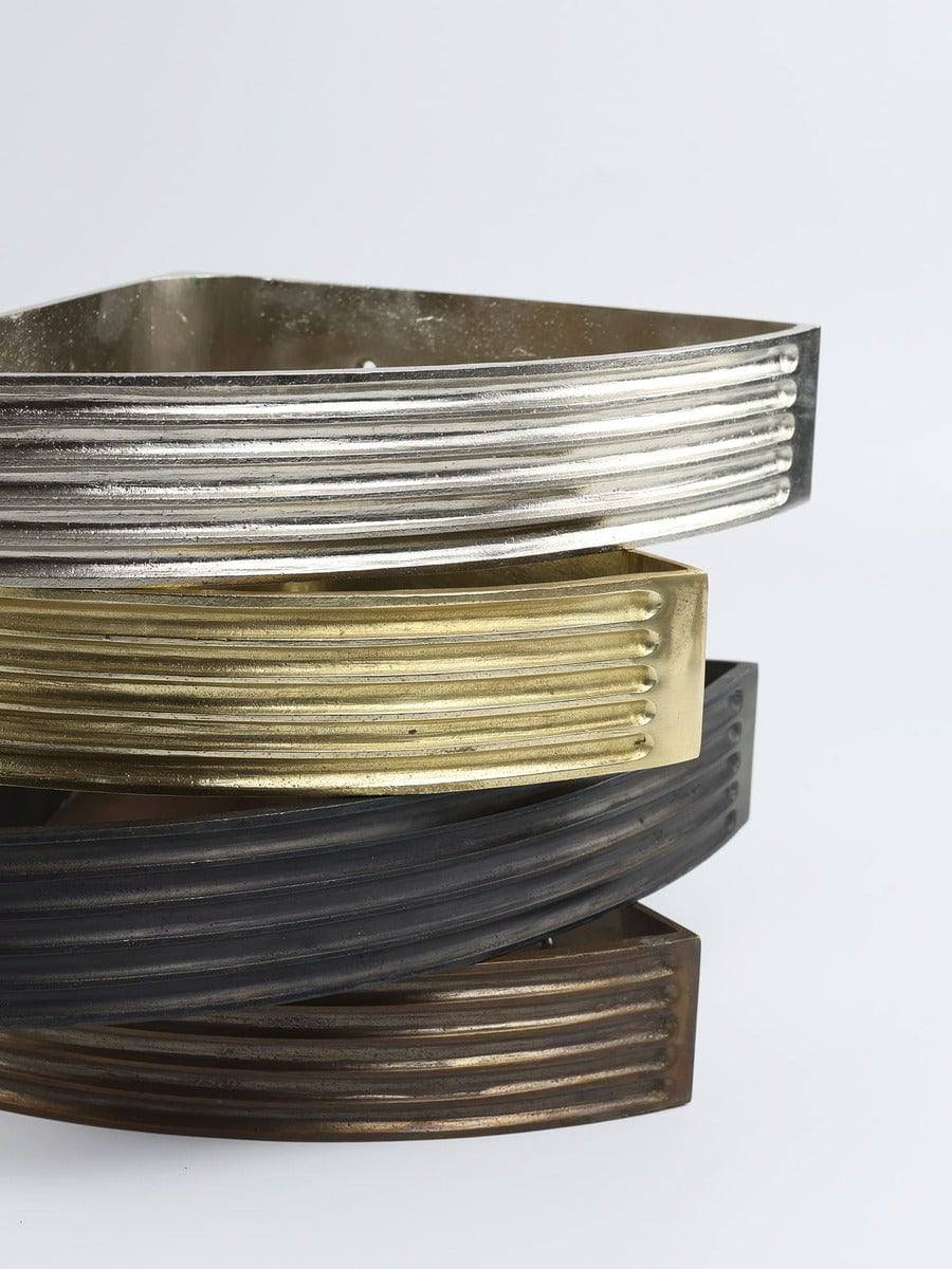 Shelf Bracket Polished Nickel, Brass, Carbon Black & Bronze Finishes