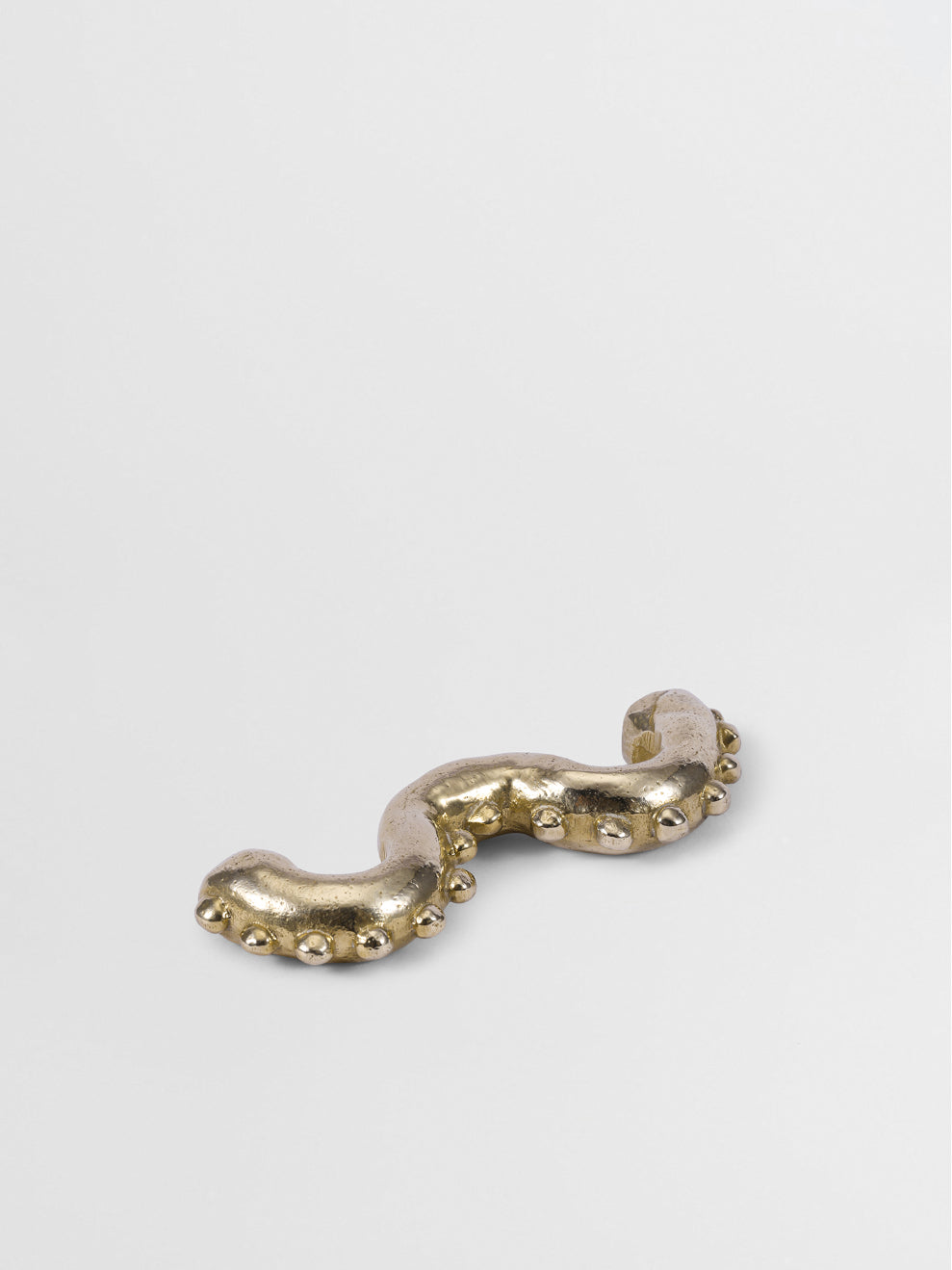 CABINET PULL MEDIUM N°38 - Centers 3.4″ in Brass finish | Mi&Gei
