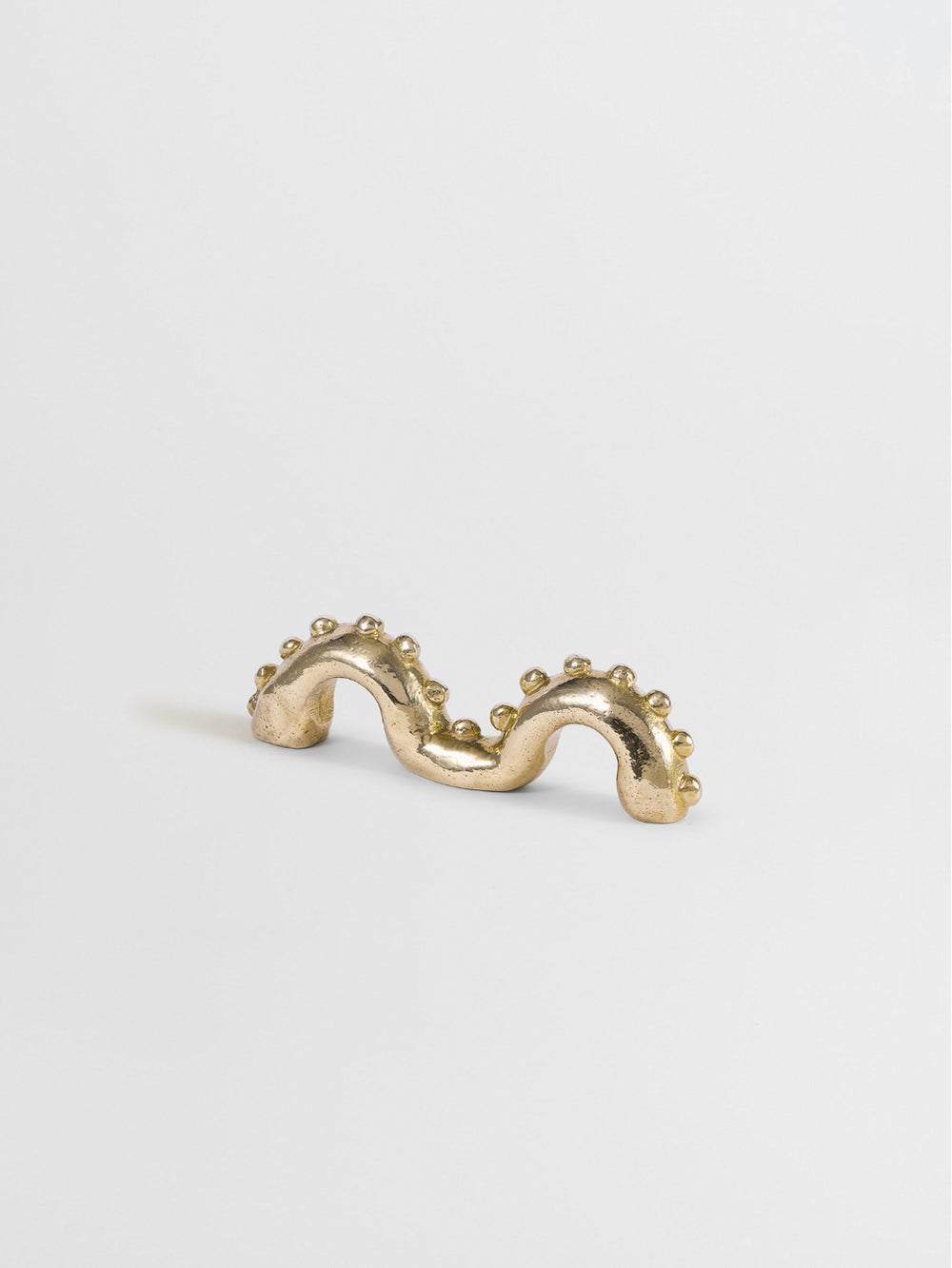 CABINET PULL MEDIUM N°38 - Centers 3.4″ in Brass finish | Mi&Gei