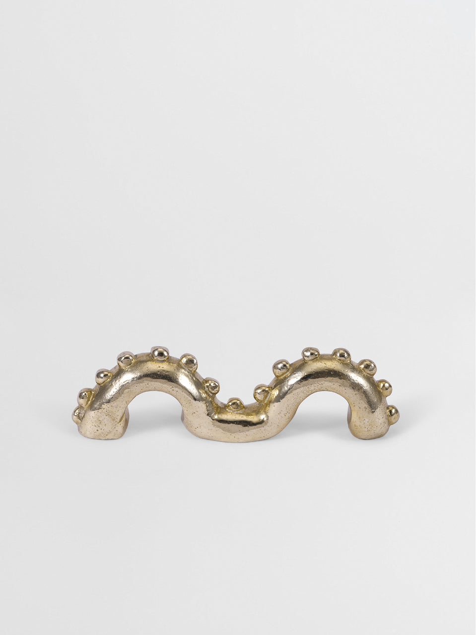 CABINET PULL MEDIUM N°38 - Centers 3.4″ in Brass finish | Mi&Gei