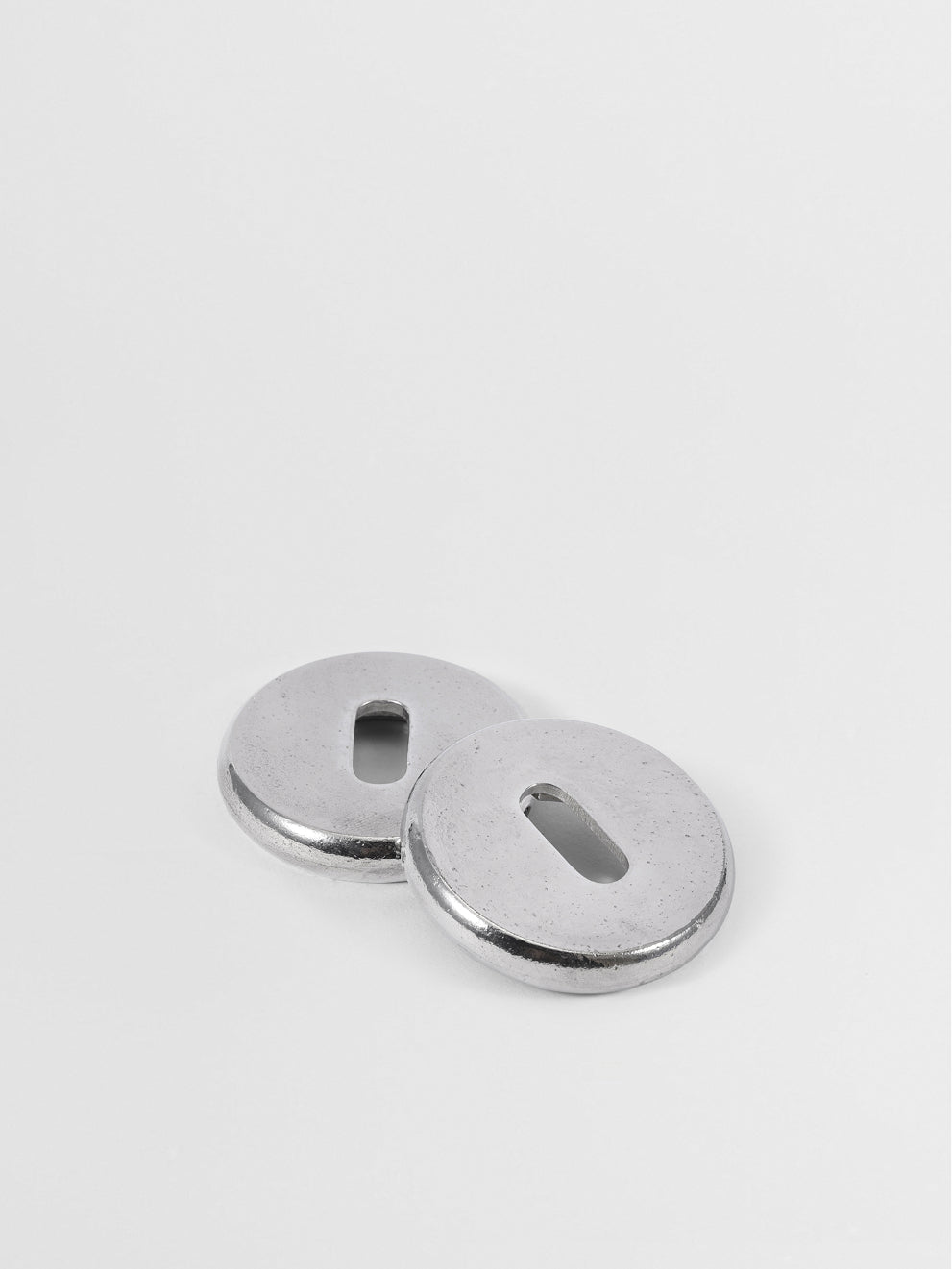 KEY ESCUTCHEON L - DOOR HANDLES N25 & N26 in Polished finish | Mi&Gei