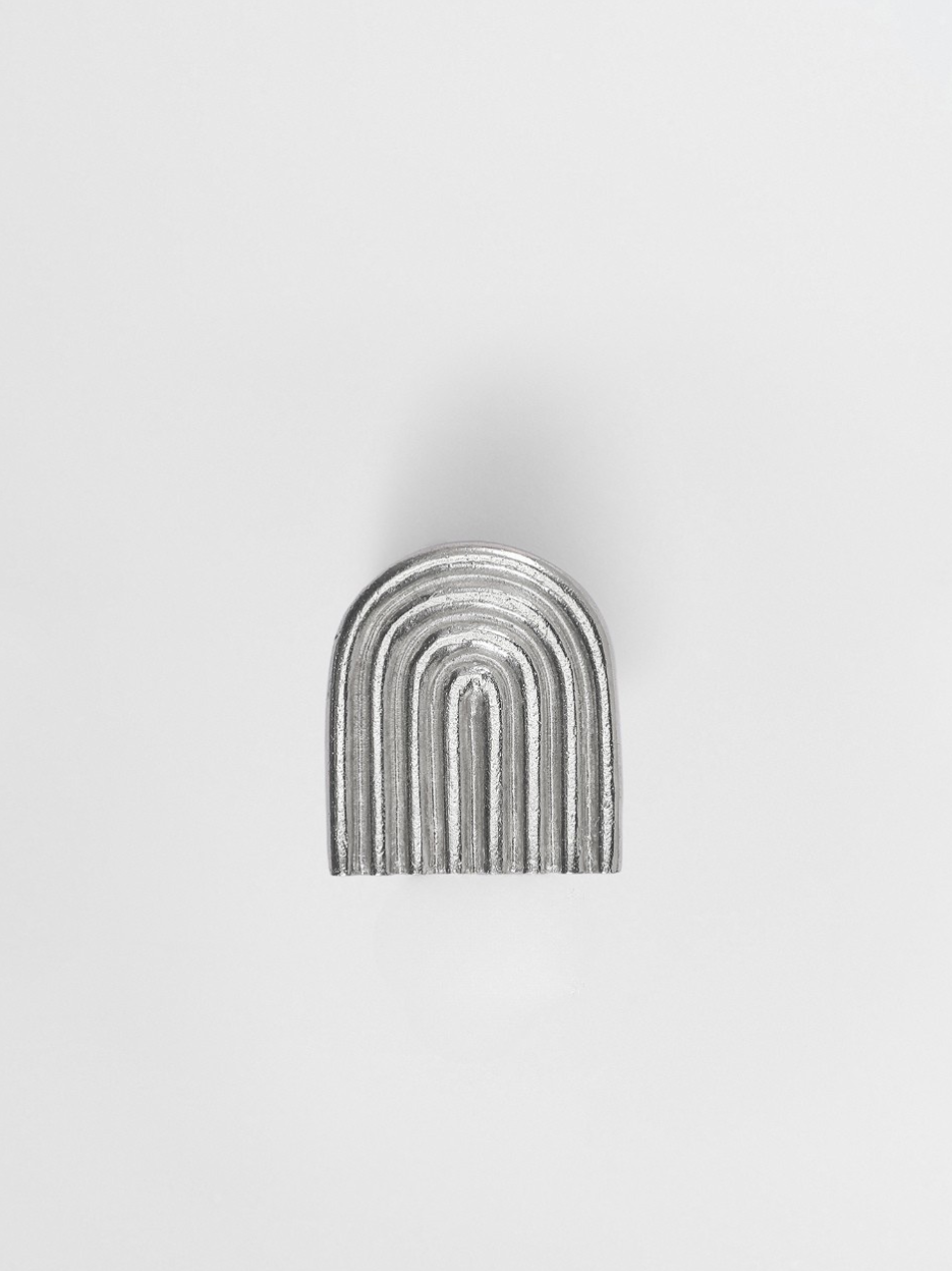 CURTAIN TIE BACK N09 in Nickel finish | Mi&Gei
