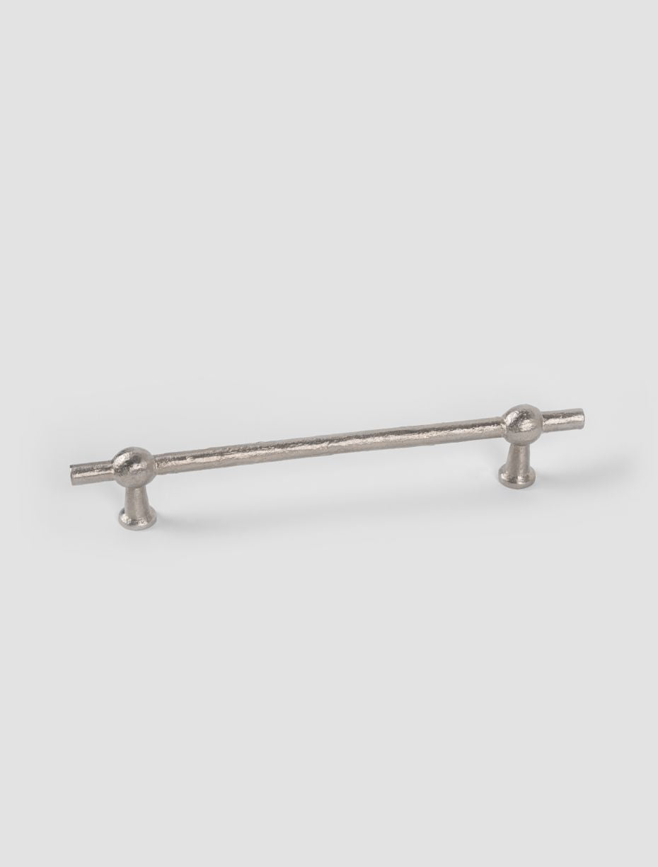 Art Deco Textured Brass Appliance & Closet Pull · Large