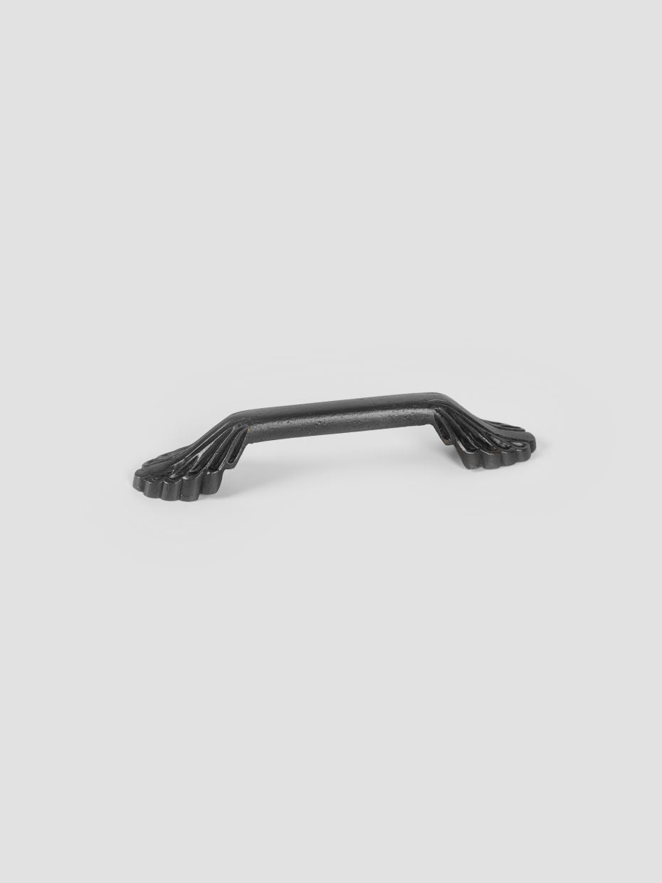 Art Nouveau Artisan Brass Cabinet Pull · Small