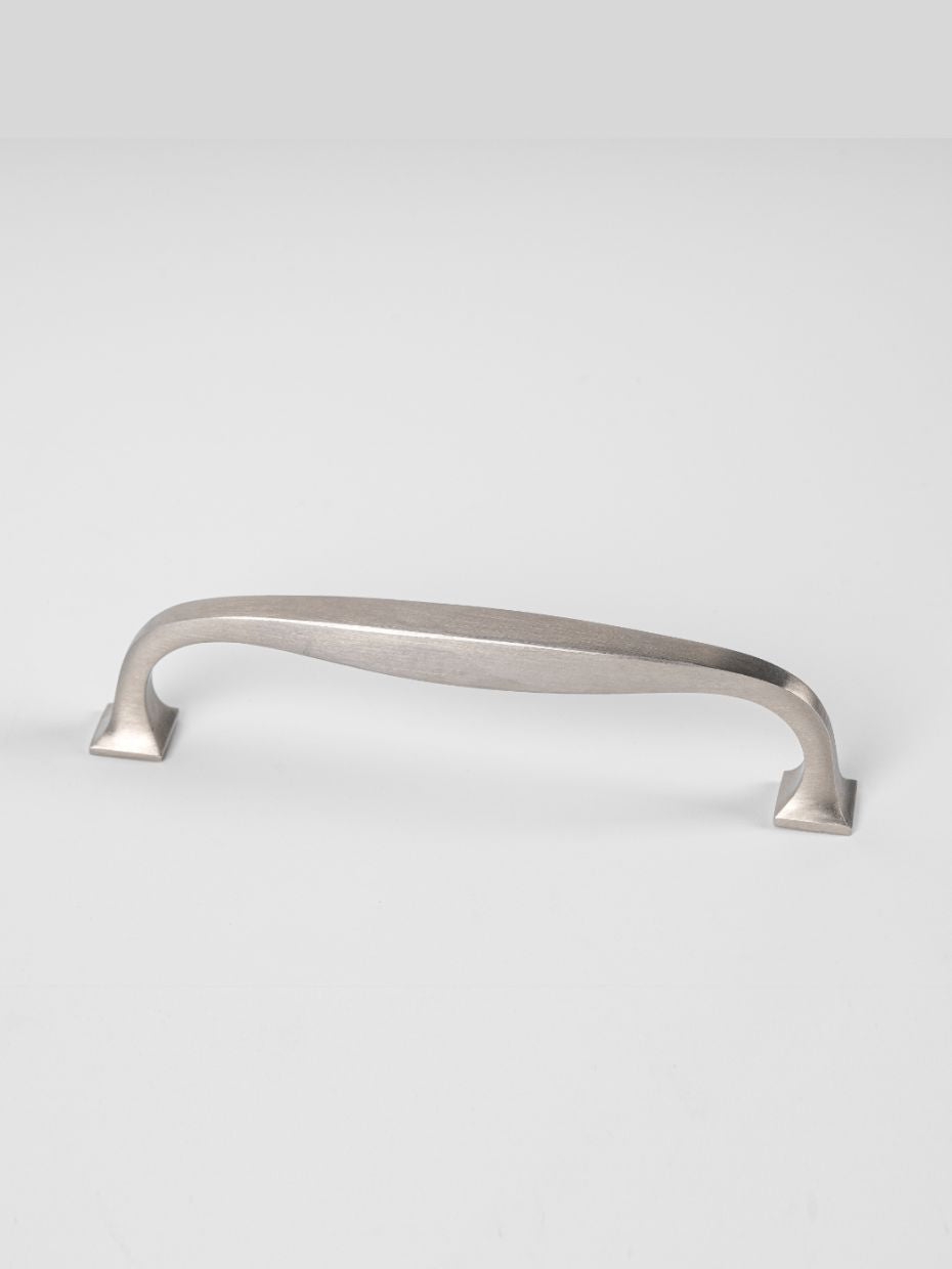 Modernist Architectural Brass Drawer Pull · Large