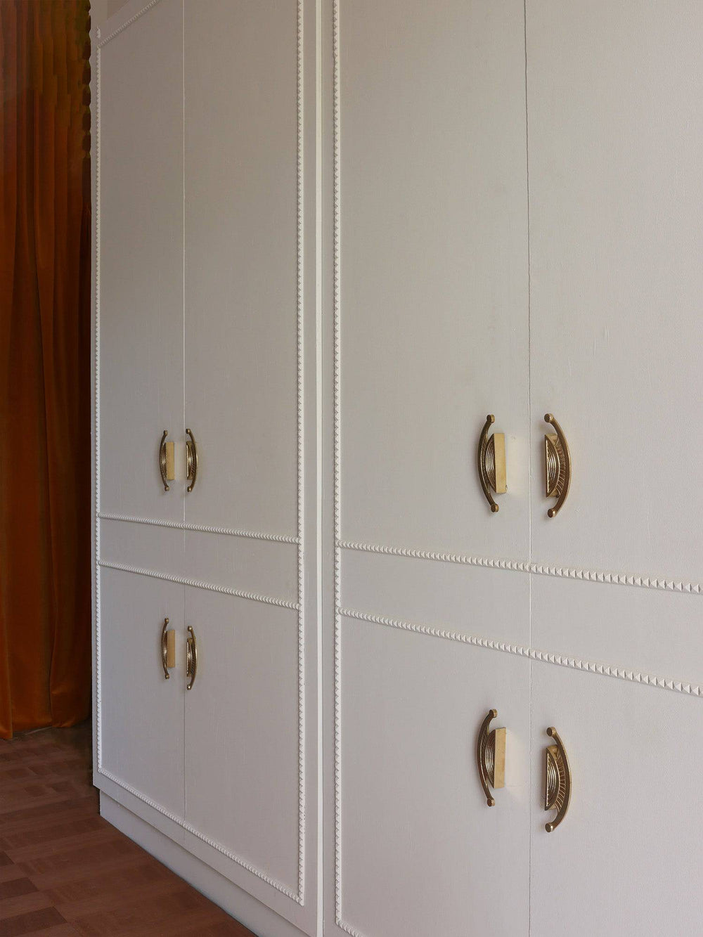 BRASS CABINET PULL Forme N°10 - Centers 3.15″ | Mi&Gei