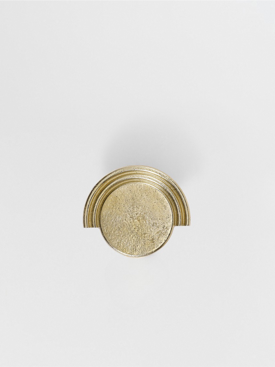 CURTAIN TIE BACK N05 in Brass finish | Mi&Gei