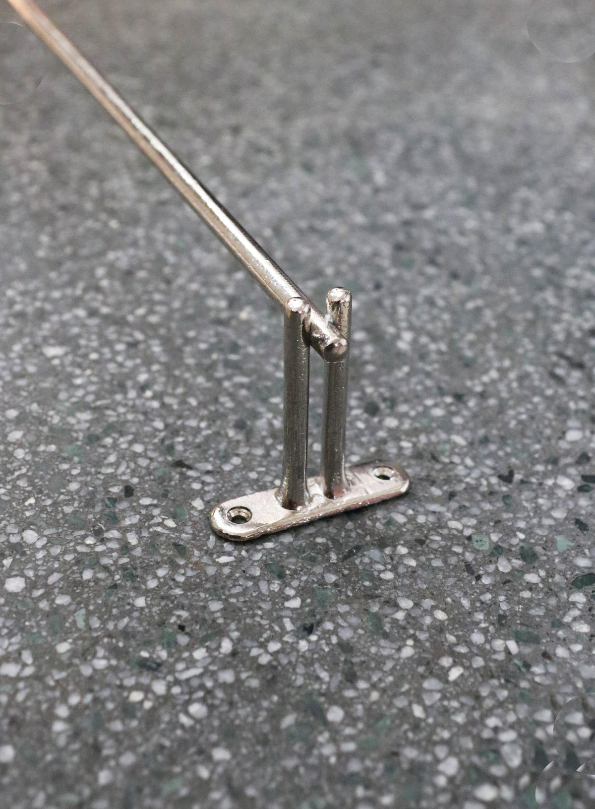 TOWEL BAR 18″ Forme N°16 in Nickel finish | Mi&Gei