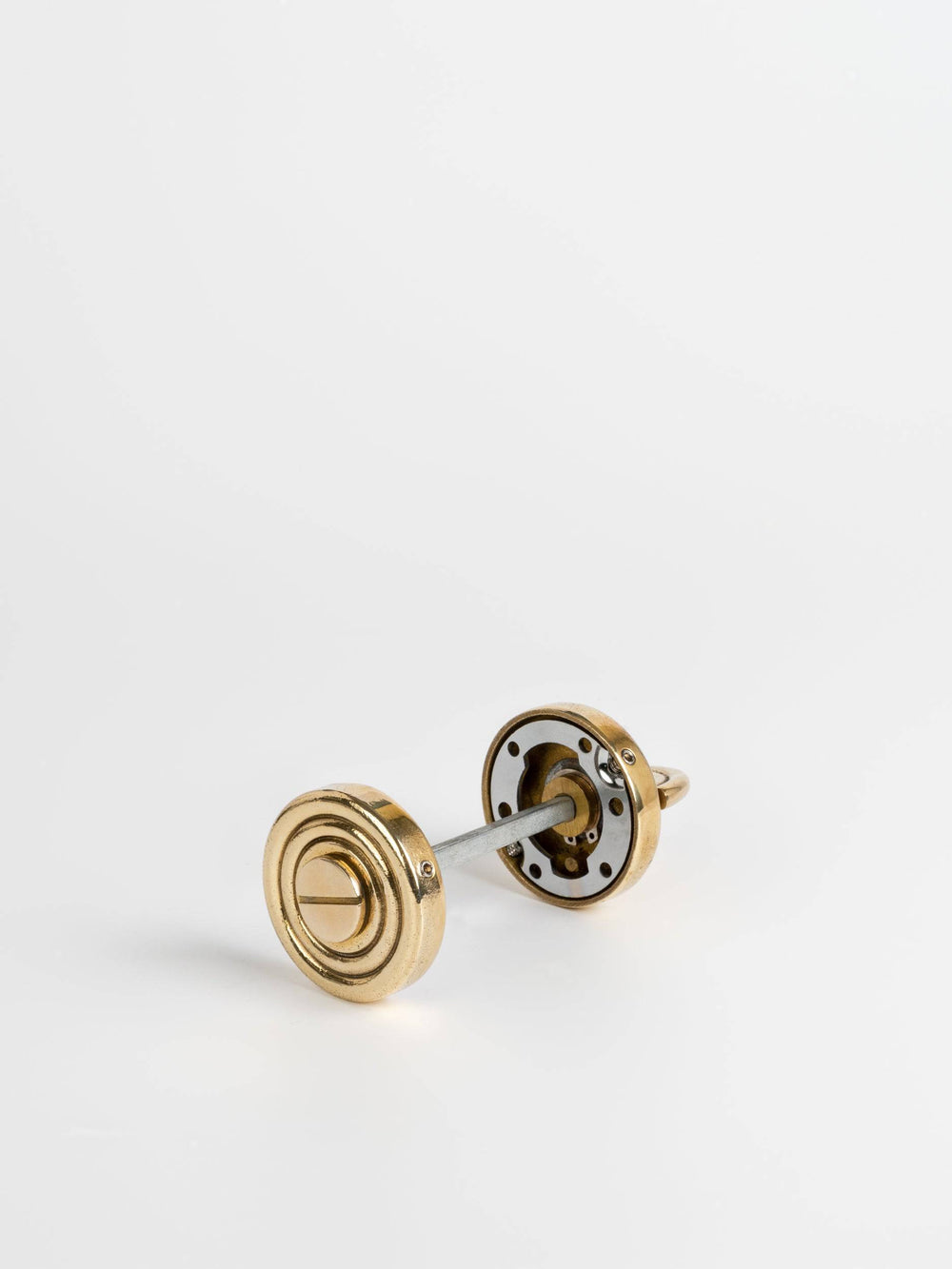 PRIVACY THUMBTURN Forme N18 in Brass finish | Mi&Gei