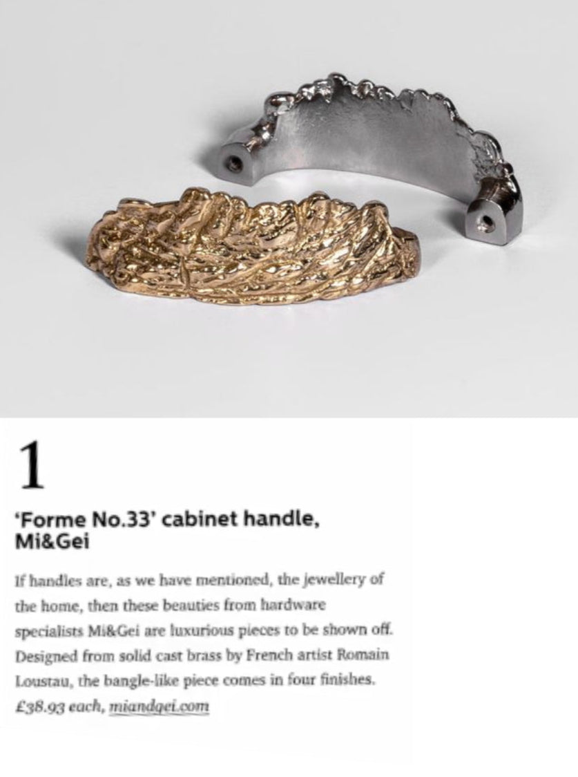 Mi & Gei Forme N33 Cabinet Hardware