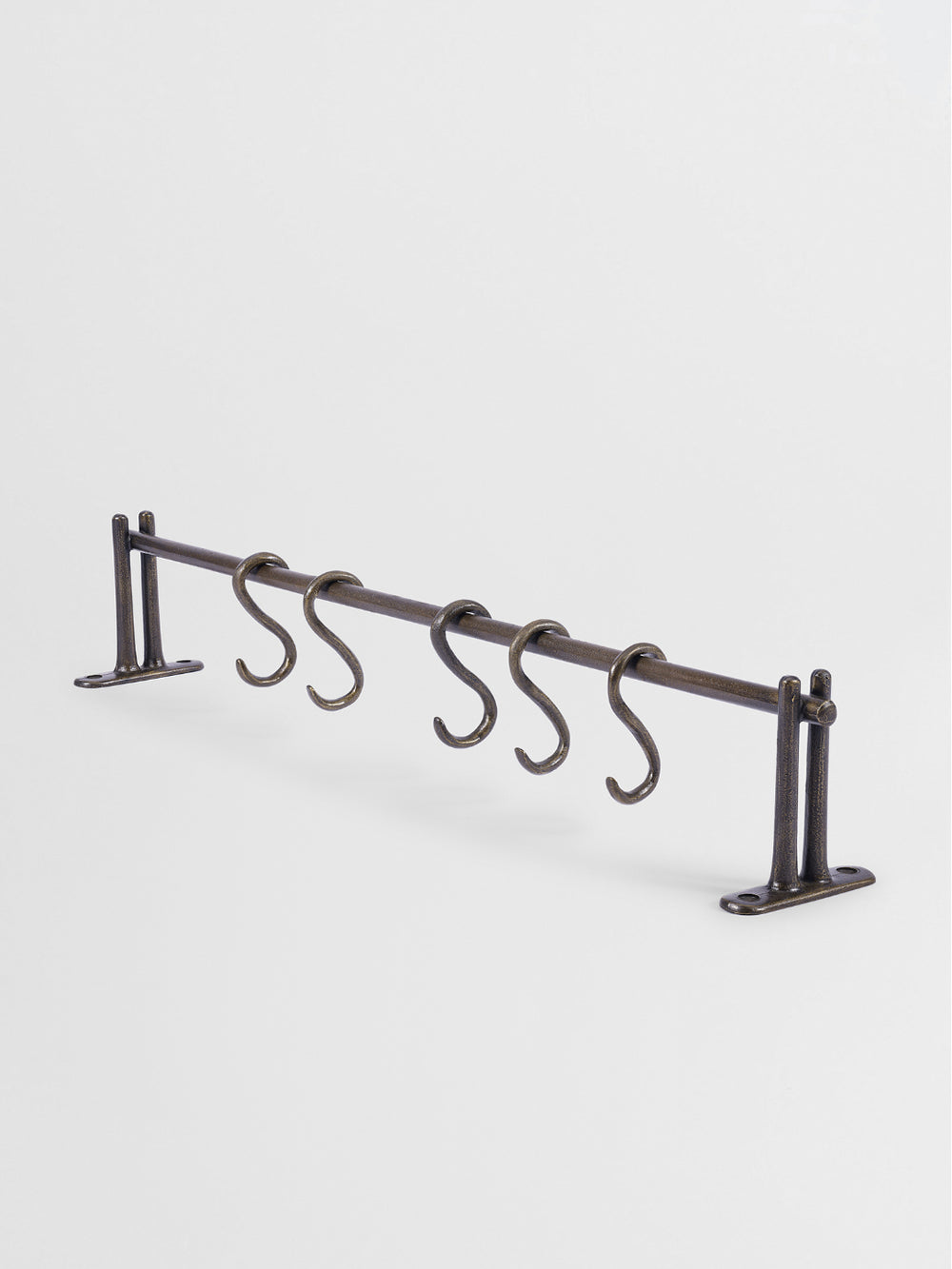 KITCHEN HANGING RAILS 18″ N°01 in Bronze finish | Mi&Gei