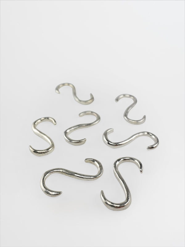 S Hooks for kitchen rails