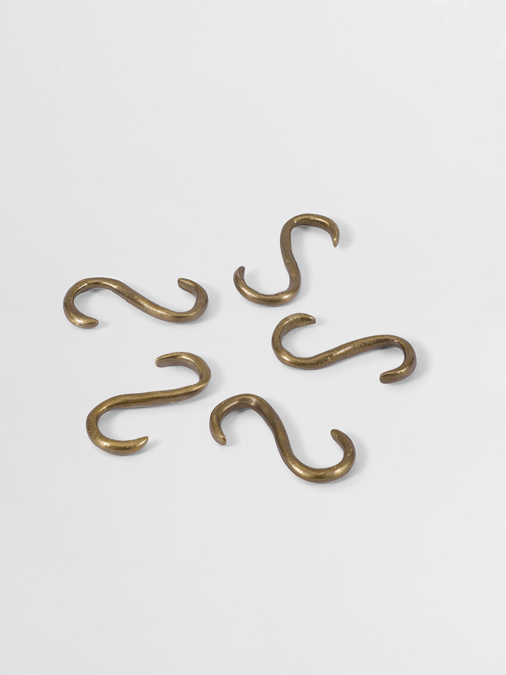 S-Hooks For Kitchen Rails N02 in Bronze finish | Mi&Gei