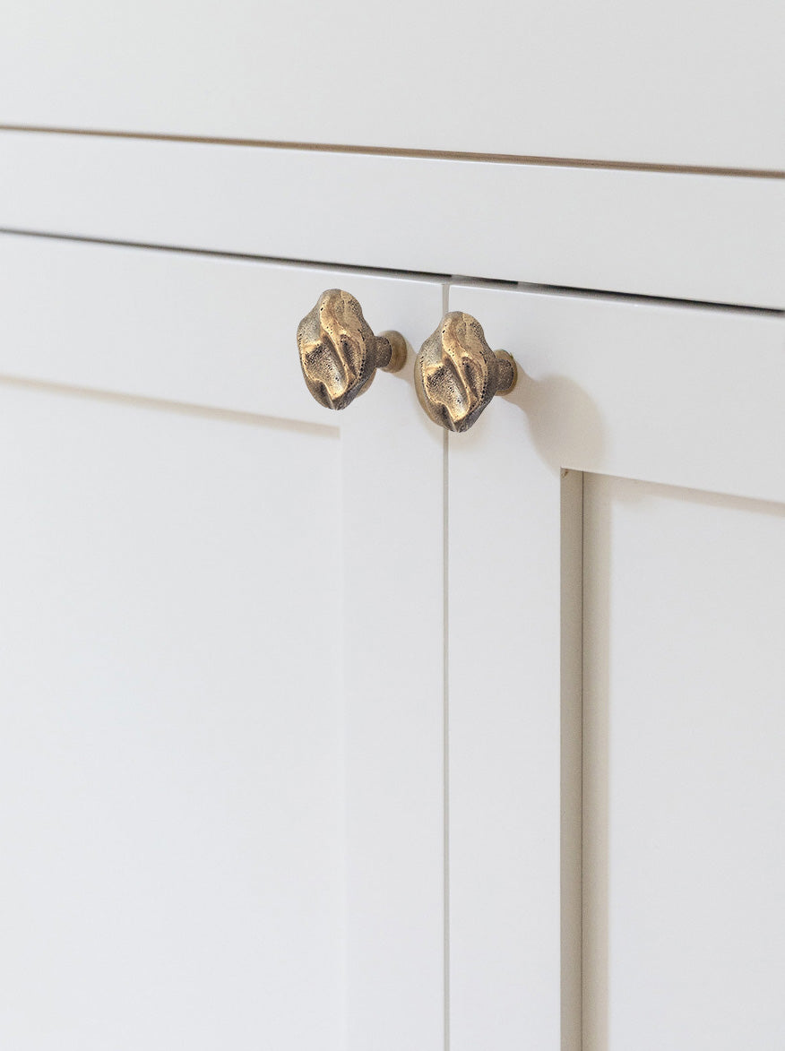 kitchen cabinet knobs brass finish