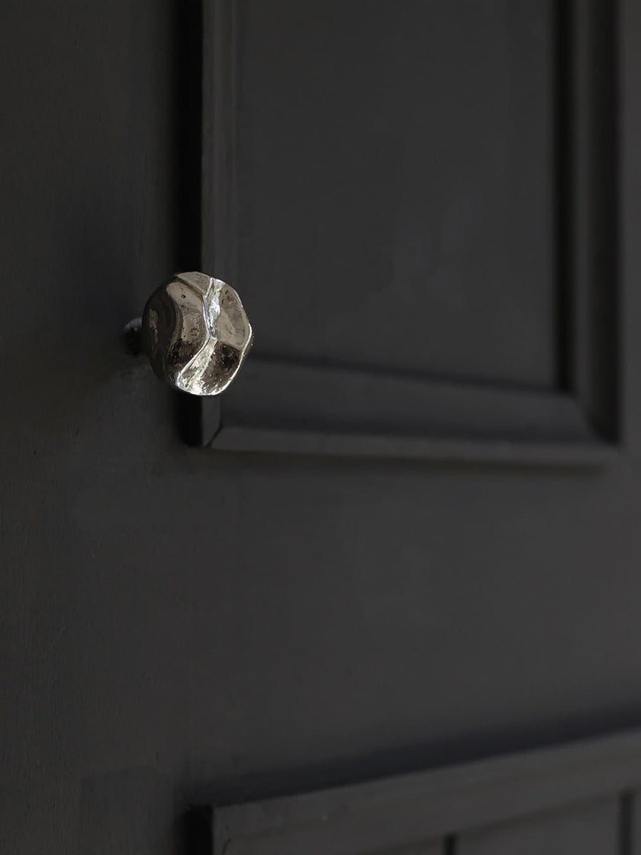 door knob satin nickel finish