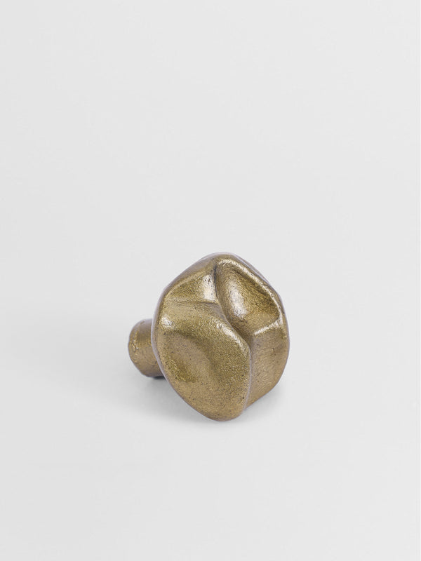 door knob brass finish