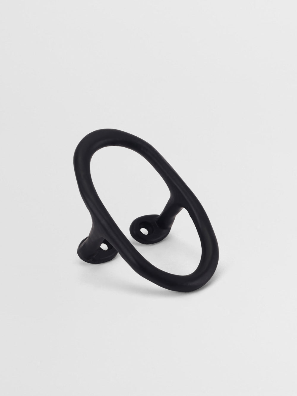 JEWELRY TOWEL HOOK Forme N°07 - Color Options in Carbon Black finish | Mi&Gei
