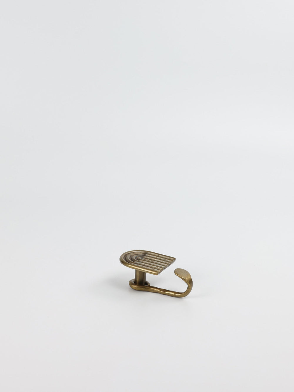wall hook champagne bronze finish
