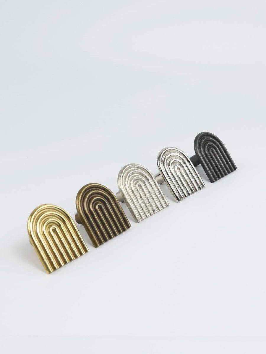Curtain Tie Back Brass, Bronze, Satin NIckel, Polished Nickel & Carbon Black Finishes