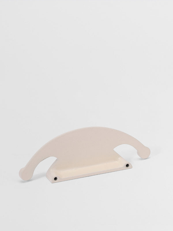 POWDER COATED BRASS CABINET PULL Forme N°10 - Centers 3.15″