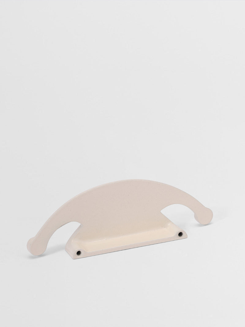 POWDER COATED BRASS CABINET PULL Forme N°10 - Centers 3.15″