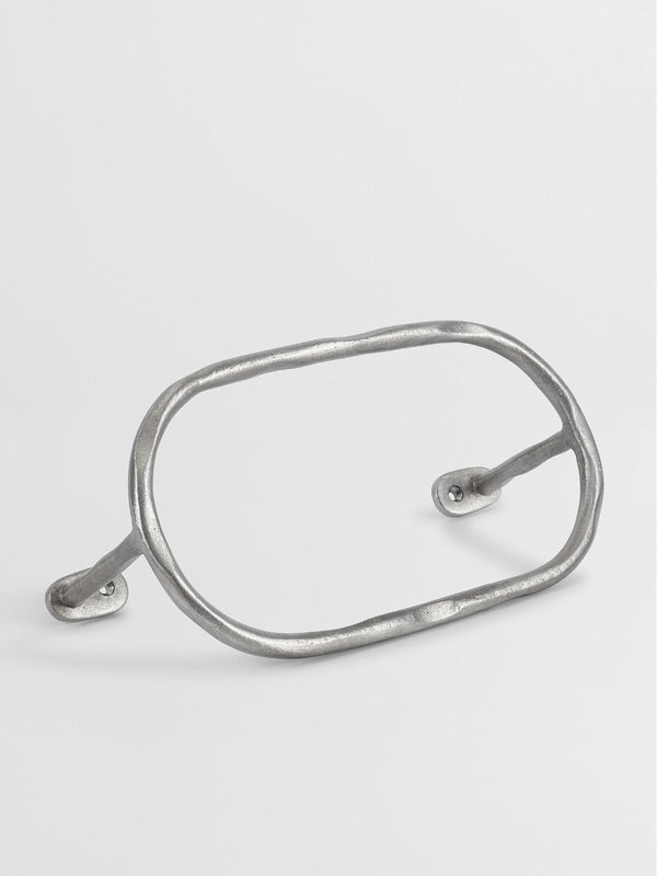 hand towel holder brass finish