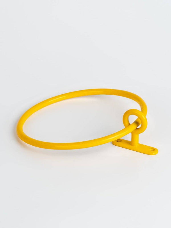 hand towel hanger ring memphis edition yellow colour