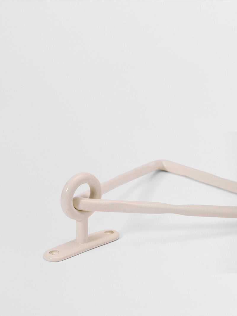 POWDER COATED Artisan BRASS TOWEL HANGER Forme N°14